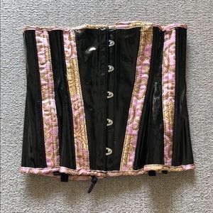 Powder Baby Pink Corset